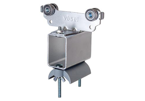 Towing Trolley with Plastic saddle for Flatform Cables